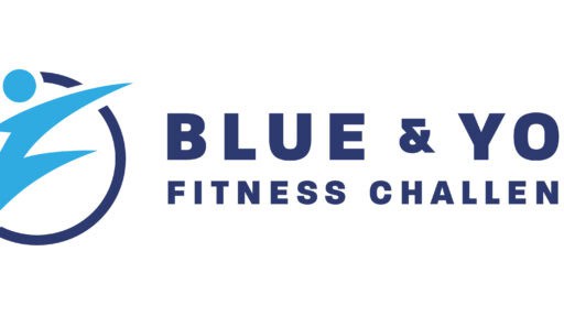 Blue and You Fitness Challenge logo